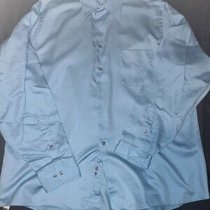 Mens Classic Fit Long Sleeve Designer Dress Shirt